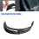 Black Rear  Tip Trim Shell for  Fat Boy FLSTF FLSTFB 2010-2017 Trailing   Trim Cover 3