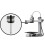 For  A1  Nozzle Assembly Hotend Kit 0.6mm Hardened Steel for  3D Printer Accessory 4