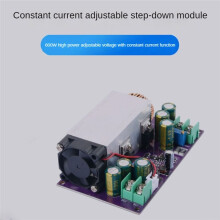 Convertidor Reductor - DC12-75V una 2.5-50V 600W Regulador Reductor Voltaje Corriente Constante Módulo de Fuente de Alimentación Ajustable
