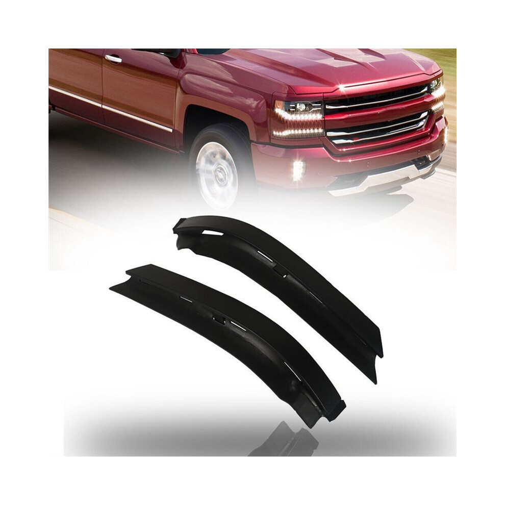 Tauoh 84052264, 84052265 For Silverado 1500 2016-2018 Left & Right Front Bumper Filler Panel
