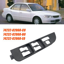 BilföRare HuvudströMbrytare för FöNsterbräDa Bezel Trim Panel Grå 74232-02060-B0 C0 E0 för 1998-2002 4820-AA011