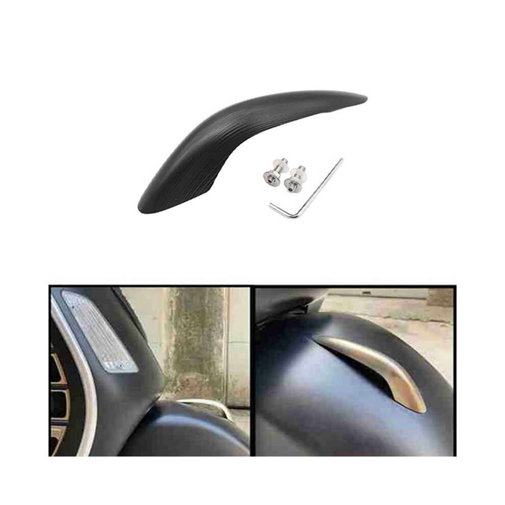 Motorcycle Front Mudguard Nose Decorater Beak For Gts300 Gts250 Gts 300 250 2013-2020 Black 4711359382988