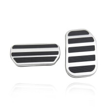 Foot Pedal Pads for  F150 2021-2023 Brake and Accelerator Gas Pedal Covers Car Replacement Pedals Accessories