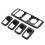 Car Interior Decor Door Window  Cover Trims For   A B C E Cla Gla Glk Ml Gle Class W204 2