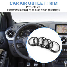 Voor AB CLA GLA Klasse W176 W246 W117 X156 Dashboard Ontluchter Decoratie Trim Cover Stickers Auto Styling