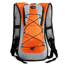 (Orange)Zaino impermeabile moda sport outdoor viaggio campeggio escursionismo borsa 5l