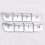 Car Styling  Adjust Memory 1 2 3 M Button Cover Sitckers for   GLA CLA GLK GLE CLS ML GL a B C E Class 5