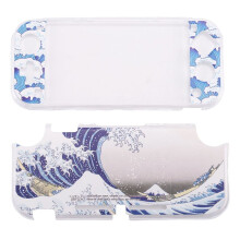 for Lite Protective Shell, Full Cover Upper and Lower Cover Painted Shell SX-117 Ukiyo-E Sea Waves