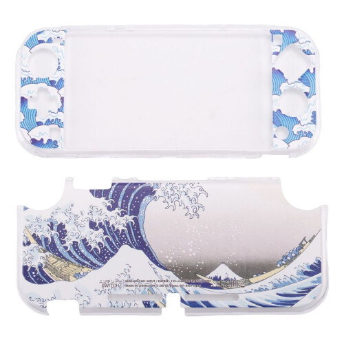for   Lite Protective Shell, Full Cover Upper and Lower Cover Painted Shell SX-117 Ukiyo-E Sea Waves
