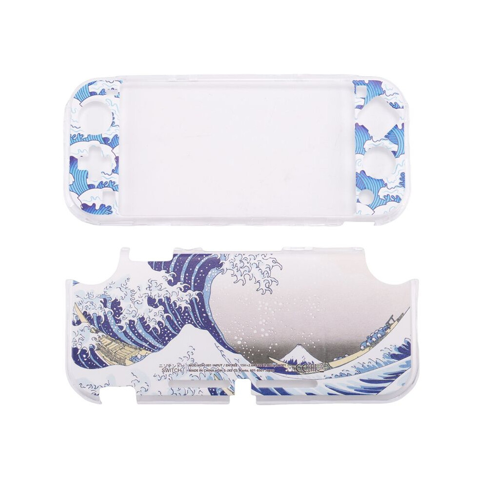 For Lite Protective Shell, Full Cover Upper And Lower Cover Painted Shell Sx-117 Ukiyo-E Sea Waves 6031093266855