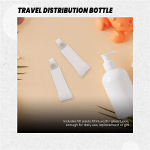 50 Pack 10Ml Lip Gloss Tubes Empty Lotion Refill Tubes Soft Squeeze Tubes for DIY Travel Distribution Bottle