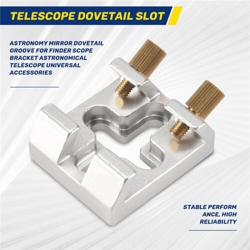 Astronomy Mirror Dovetail  for Finder Scope Bracket Astronomical Telescope Universal Accessories 2