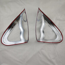 Car Chrome Strips Styling Accessories Decoration Product ABS Rear Lamp Cover for Triton L200 2005-2011