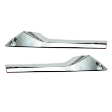 for 2020 2021 Chrome Upper Front Center Grille Grill Moulding Strips Cover Trim Car Styling