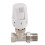 3/4Inch Brass Thermostatic Radiator Valve Straight Type DN20 Automatic Temperature Control Valve Floor Heating 2