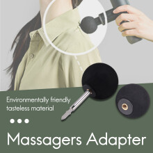 6 StüCke/ Set Muskel Entspannungs Massage Puzzle Elektrische Massage GeräTe Adapter Schlagzeug Massage Tipps Kit Attachment Massage GeräT