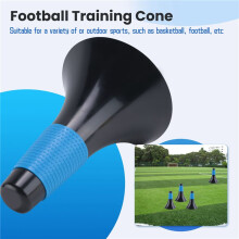 Football Training Cone Soccer Barrier Basketball Training Logo Outdoor Football Basketball Cones Black and