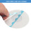 20er Pack TPU-Sensorabdeckungen Durchmesser 9 cm transparent blau 4