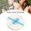 20er Pack TPU-Sensorabdeckungen Durchmesser 9 cm transparent blau 6