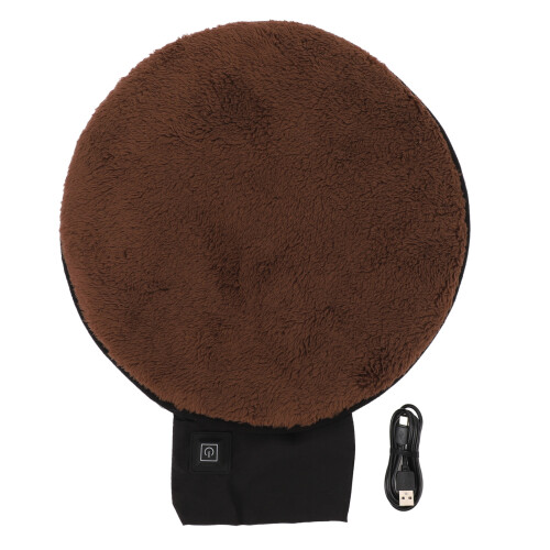 Cuscino riscaldato USB per sedile rotondo da 36 cm 5,5 oz 2