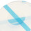 20er Pack TPU-Sensorabdeckungen Durchmesser 9 cm transparent blau 12