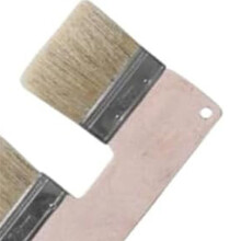 Double Paint Brush,3In DoubleHead Painting Brush,Bristle Art Flat Texture Brush,Art Wall Painting Double Paint Brush 1PC