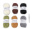 6 Rollen Scrubby-Garn Sparkle-Glitzer Erdfarbton 3