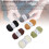 6 Rollen Scrubby-Garn Sparkle-Glitzer Erdfarbton 4