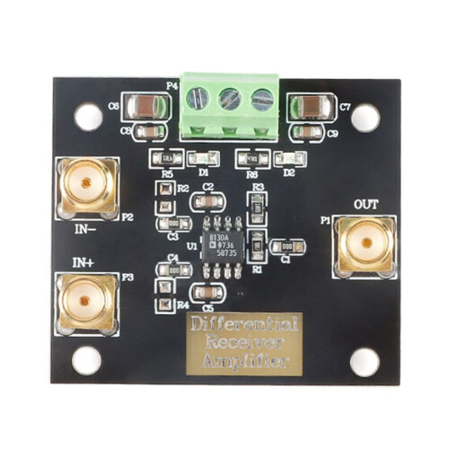 AD8130 Differential Receiver Amplifier Board Module Single-Ended Common Mode Rejection Ratio Low Noise Distortion Board 2