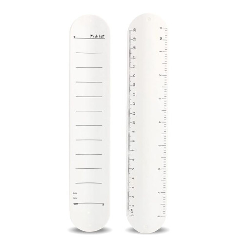 Wearable Nurse Notepad Wristbands, 2 Pack Silicone Reminder Bracelet Write  Memo,White