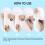 Wearable Nurse Notepad Wristbands, 2 Pack Silicone Reminder Bracelet Write  Memo,White 6