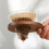 Kaffeefilterpapier Holztablett Handgegossener Einfacher Filterbecher Trichterbechertablett Kaffeefilterpapier Filterbechertablett 3