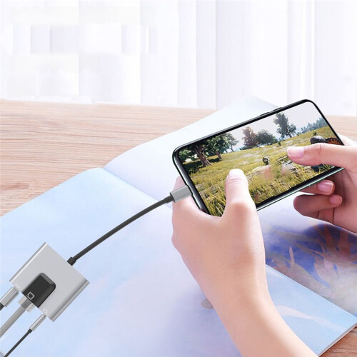 Type-C Mobile Network Card Network Cable Converter to RJ45 Ethernet Adapter 2