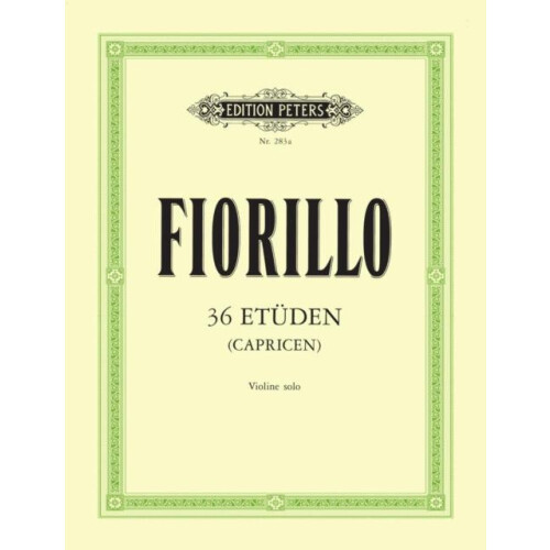 36 Etudes Caprices for Violin Other Book