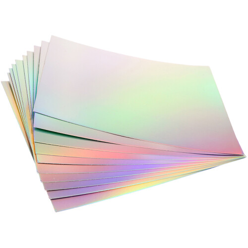 Dickes Holographisches Papier Für DIY Bastelideen