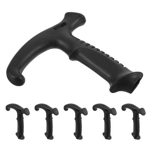 12Pièces Poignées Canne T Noir - Grip Randonnée