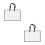 2Pièces Sac Transparent Pour Affiches Avec 9