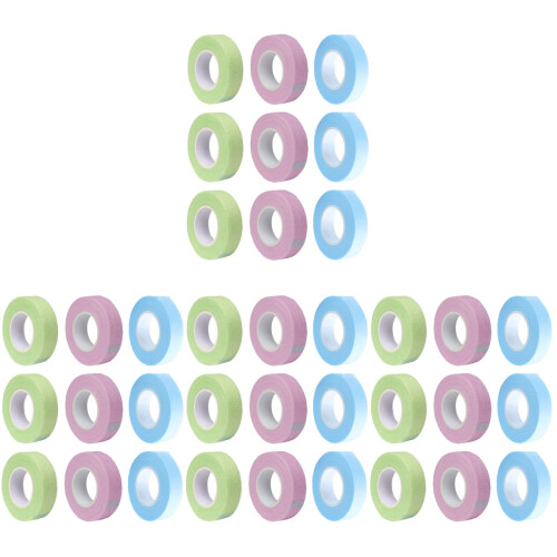 48Rouleaux Respirants Cils Accessoires Multicolores 1