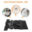 Chat Tactique Noir Pour Balade Outdoor Réglable 8