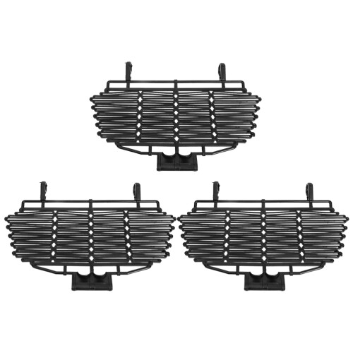 12Pièces Couvercle Panier Filles Noir Détachable Lavable