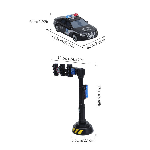1Ensemble Mini Feu Simulé Noir En Plastique Pour Décoration 2