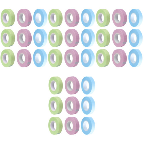 48Rouleaux Respirants Cils Accessoires Multicolores 2