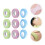 48Rouleaux Respirants Cils Accessoires Multicolores 11