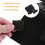 Chat Tactique Noir Pour Balade Outdoor Réglable 7