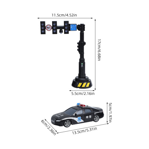 1Ensemble Mini Feu Simulé Noir En Plastique Pour Décoration 1