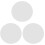 3Pcs Acrylic Mirror Sheet White Reflective Photo Background Prop Board 4