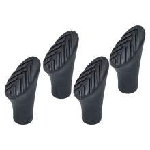 12Stk Alpenstock Abdeckungen Fahrradgummi Outdoor