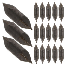 1Set Precision Carbon Steel Tumbling Beads for Jewelry Polisher Silver