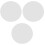 3Pcs Acrylic Mirror Sheet White Reflective Photo Background Prop Board 5