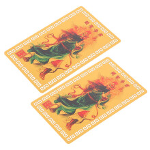 10Pcs Multi Color Tai Sui Luck Amulet Cards for Home Feng Shui